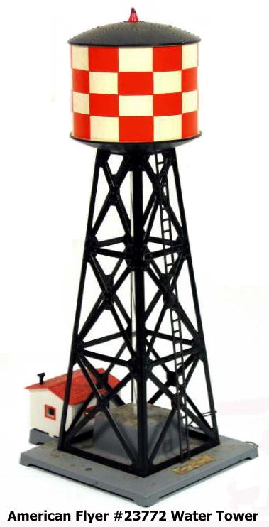 3/16 Scale (S-Scale) Vintage American Flyer Water Tower #23772
