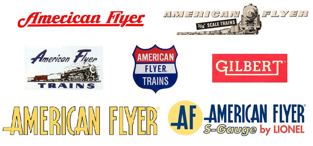 American Flyer had many logos through the years