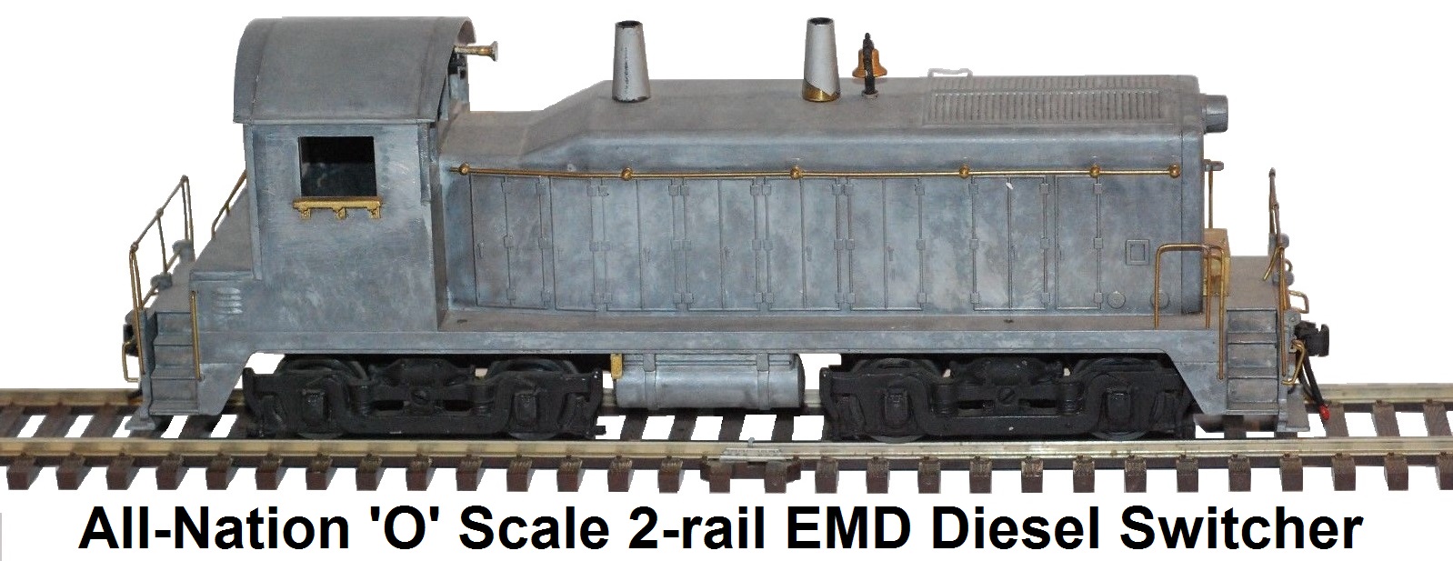 All-Nation 'O' scale EMD 1,000 HP Diesel Yard Switcher for 2-rail