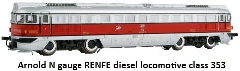 Arnold N gauge RENFE diesel locomotive class 353 HN2070