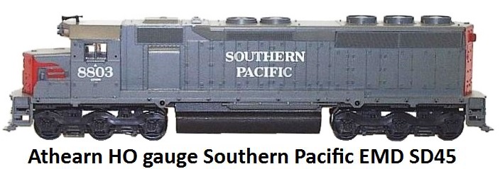 Athearn HO gauge Southern Pacific EMD SD45