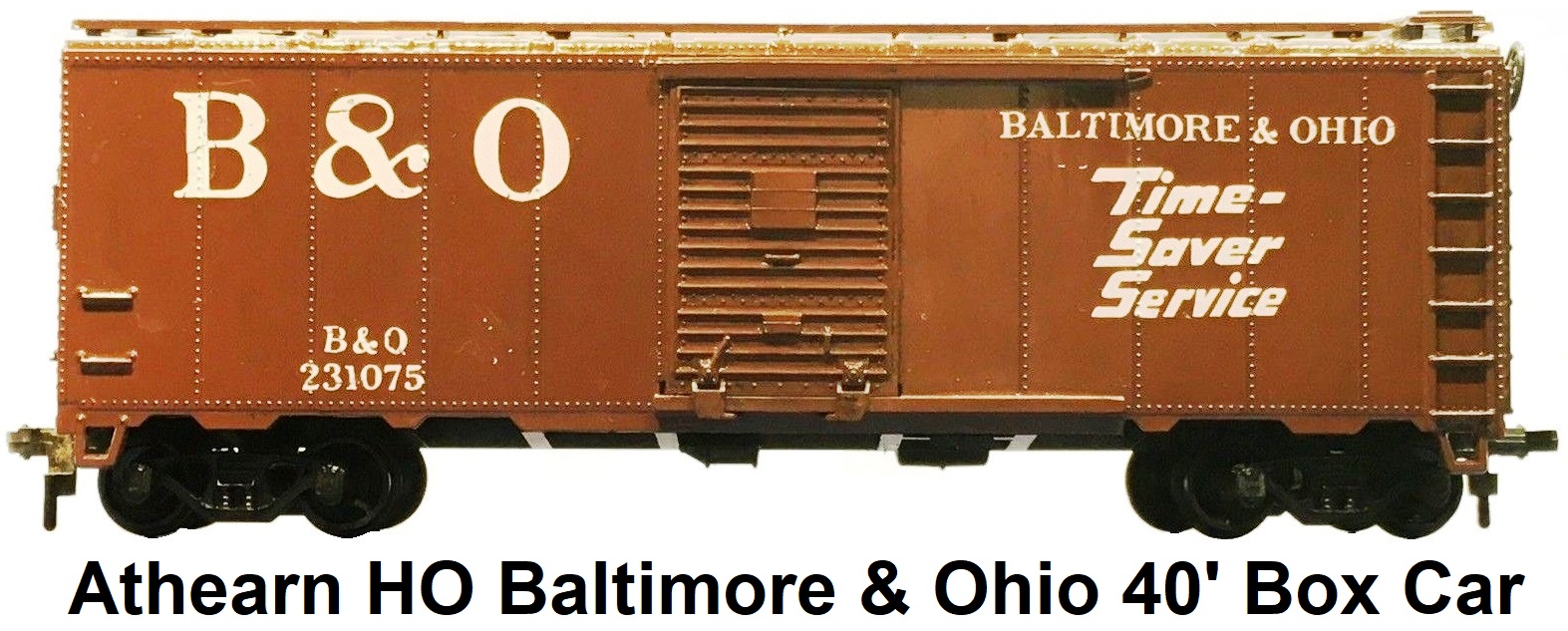 Athearn HO Baltimore & Ohio B&O 231075 40' Box Car