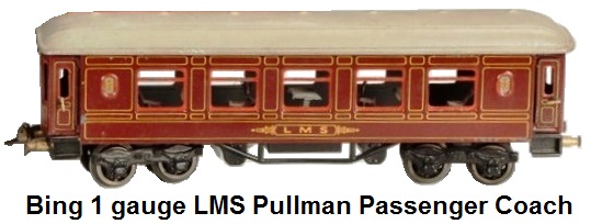 Bing 1 gauge LMS passenger coach