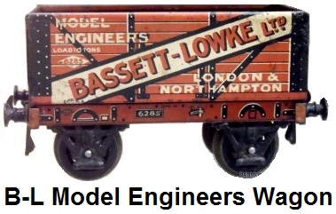 Bassett-Lowke Model Engineers wagon