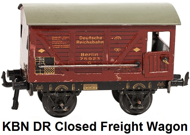 Bub closed freight wagon