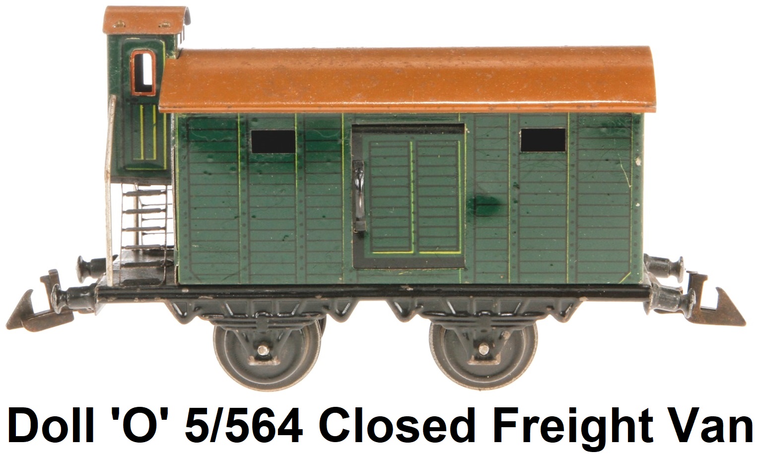Doll et Cie. 'O' gauge closed freight van 5/564