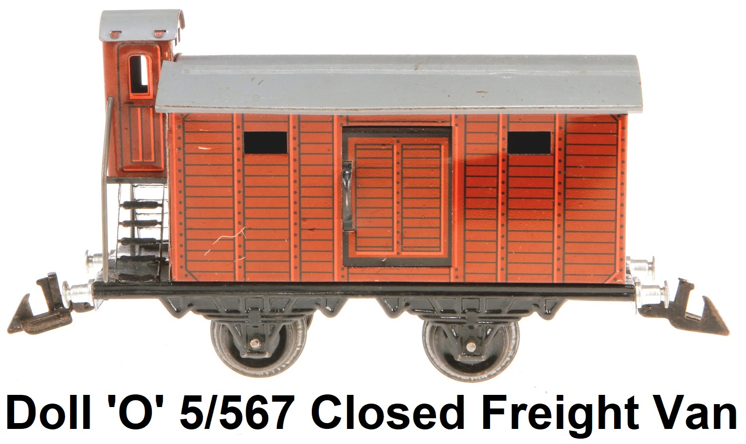 Doll et Cie. 'O' gauge closed freight van 5/567