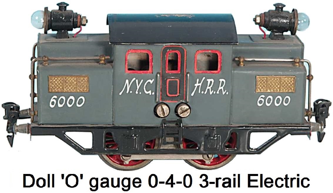 Doll et Cie. 'O' gauge 0-4-0 Electric loco for 3 rail track