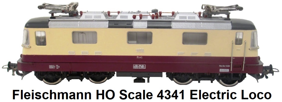 Fleischmann 4341 HO Scale Electric Locomotive
