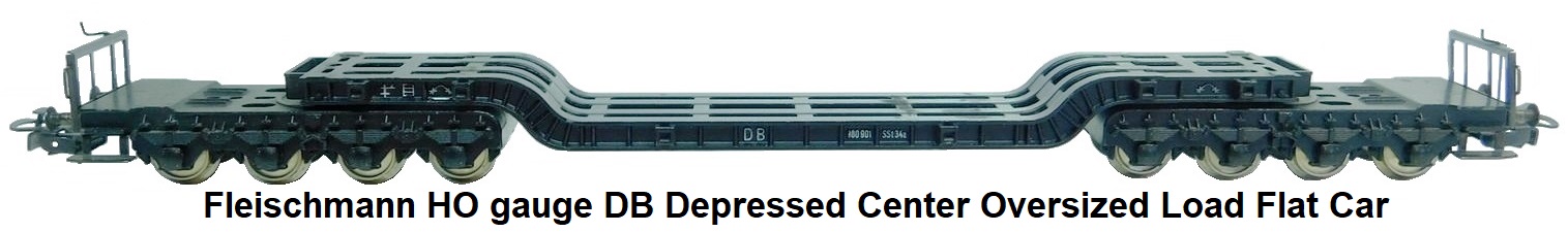 Fleischmann HO gauge DB Depressed Center Flat (Without Load) 980 901