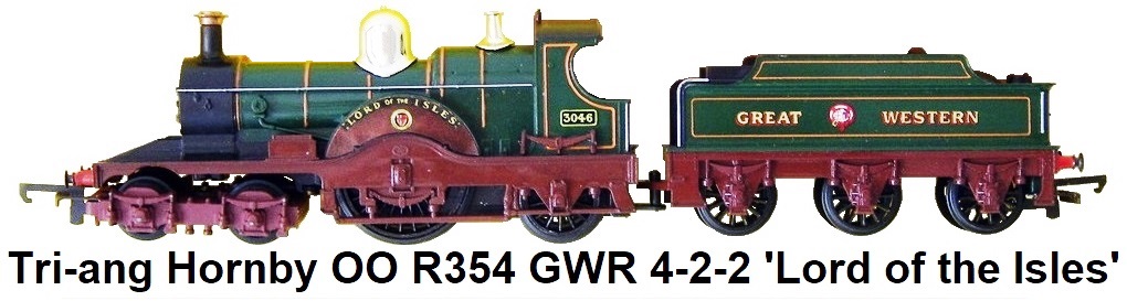 Tri-ang 'OO' R354-U01 Dean Single Lord of the Isles in GWR Green