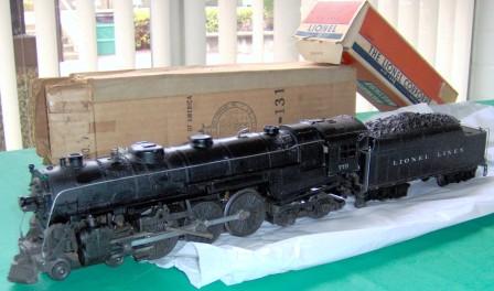 TCA Western 2012 member's raffle is a 1950 Lionel #773 Hudson Loco and tender with original boxes. Raffle tickets are $25 each. Only 100 tickets will be sold