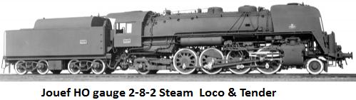 Jouef 141 R 1187 steam locomotive in HO gauge HJ2073