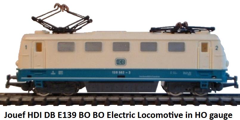 Jouef HDI DB E139 Bo Bo Electric loco in HO