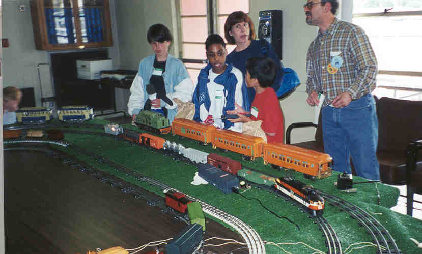 Kids enjoying themselves at the May 1999 TCA Western meet