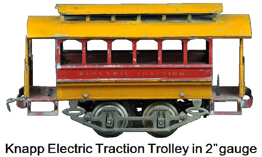 Knapp Electric Traction Trolley - 2-inch gauge