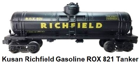 Kusan Richfield Gasoline ROX 821 tank car
