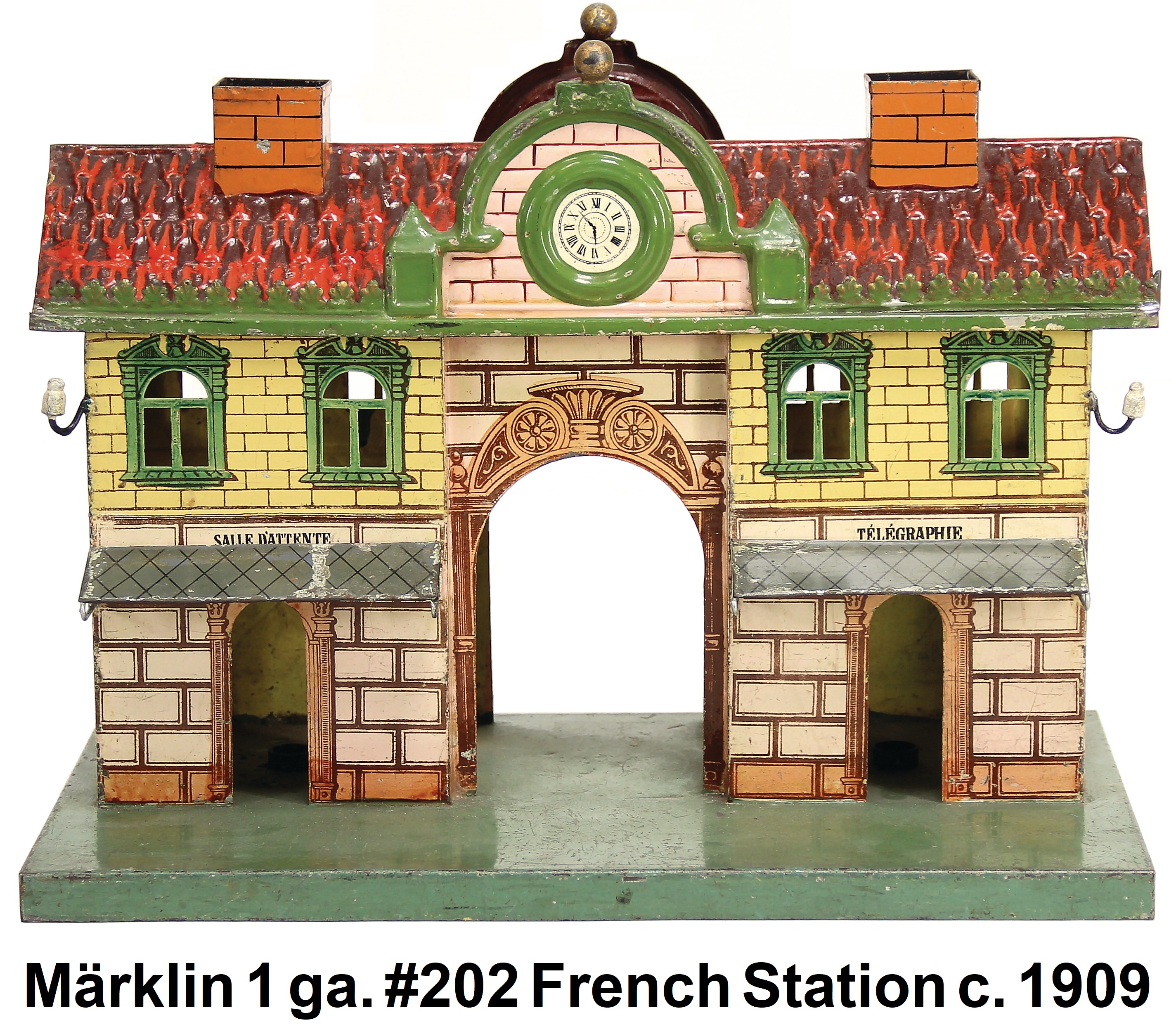 Märklin 1 gauge French station, #202, circa 1909