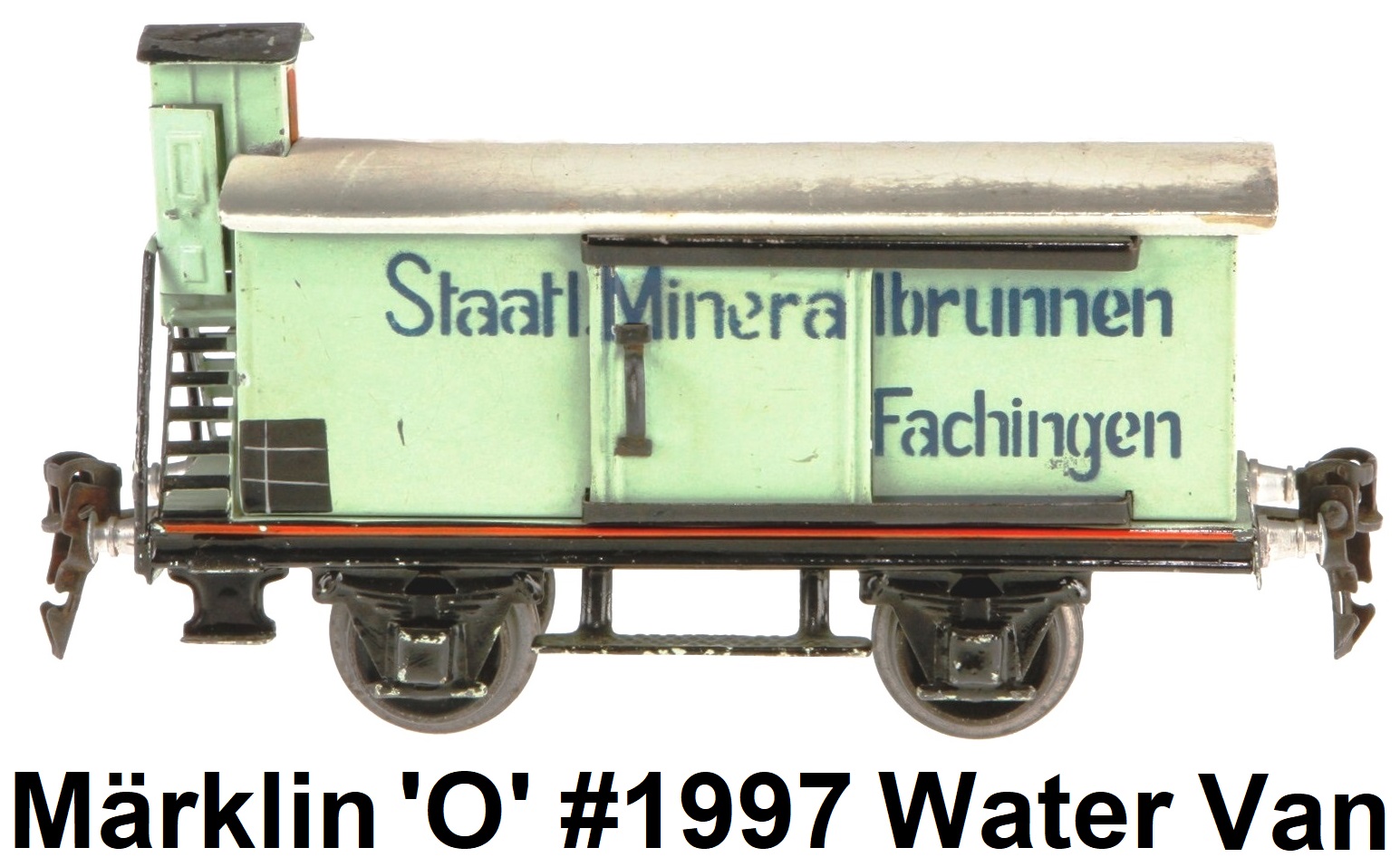 Märklin 'O' gauge #1997 Mineralwasserwagen