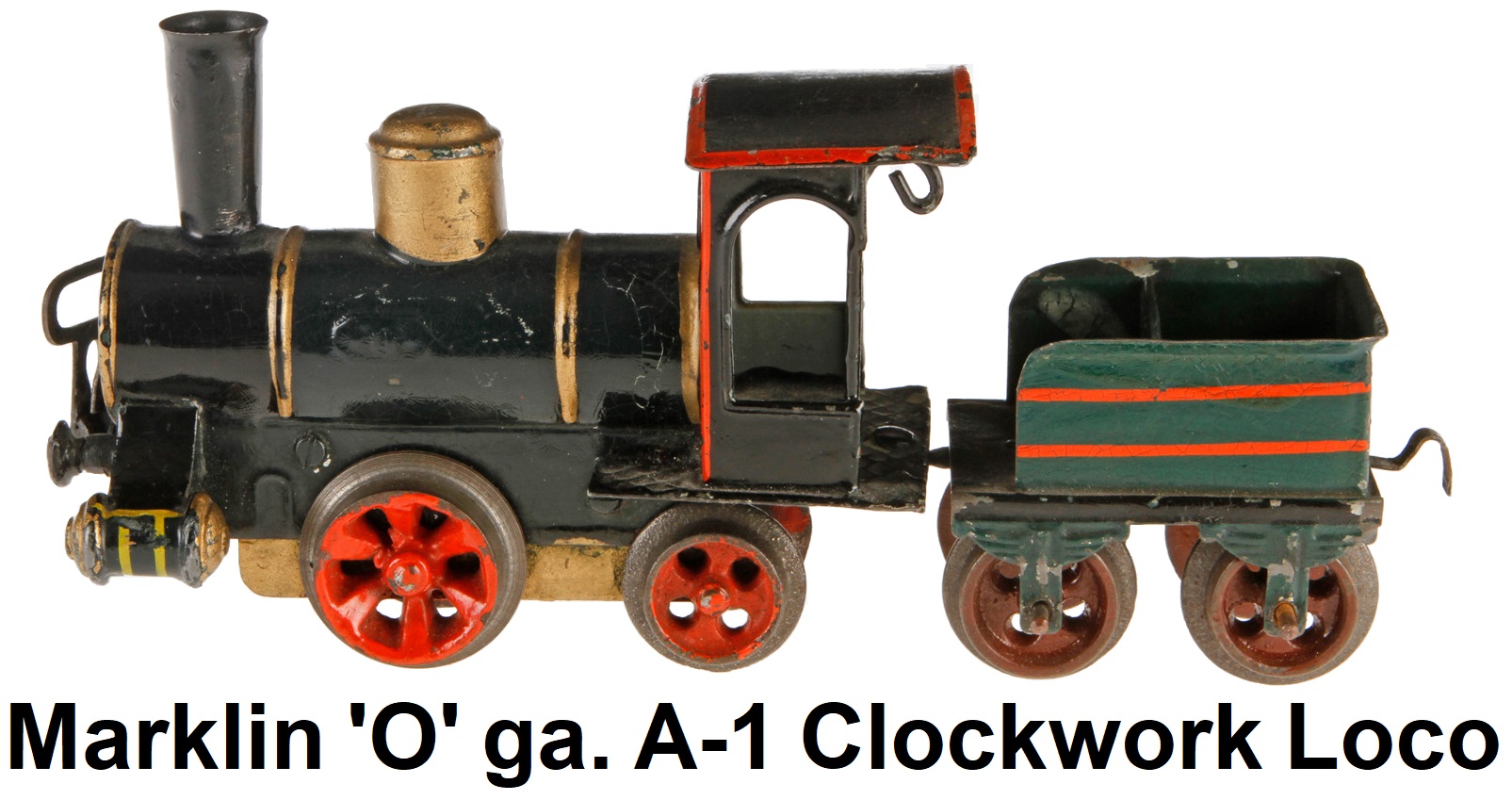 Märklin 'O' gauge A-1 Steam locomotive with 2A tender 1020, clockwork