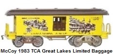 McCoy Standard gauge Churchill Downs baggage car made for 1983 TCA National Convention - Great Lakes Limited.jpg