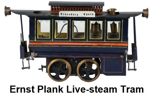 Ernst Plank Live Steam Train Tram