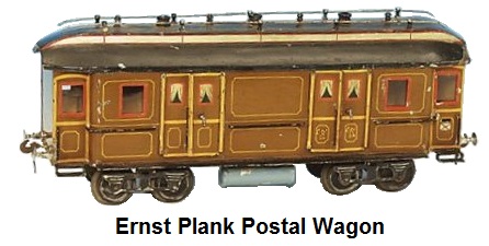 Ernst Plank Postal Wagon