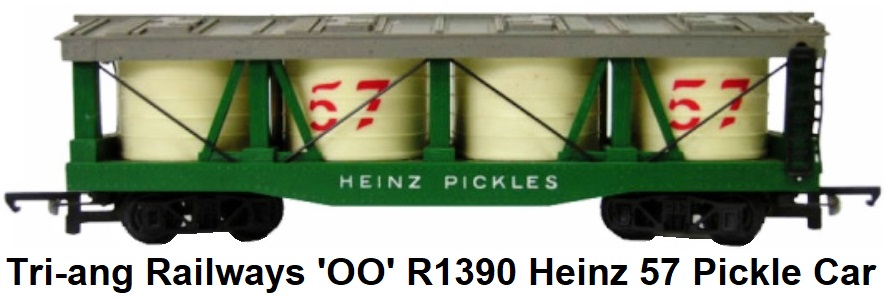 Tri-ang Railways 'OO' gauge R1390 Heinz 57 Pickle Car