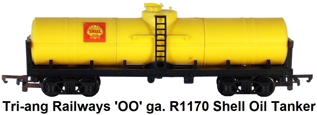 Tri-ang Railways 'OO' gauge R1170 Shell Oil Tanker