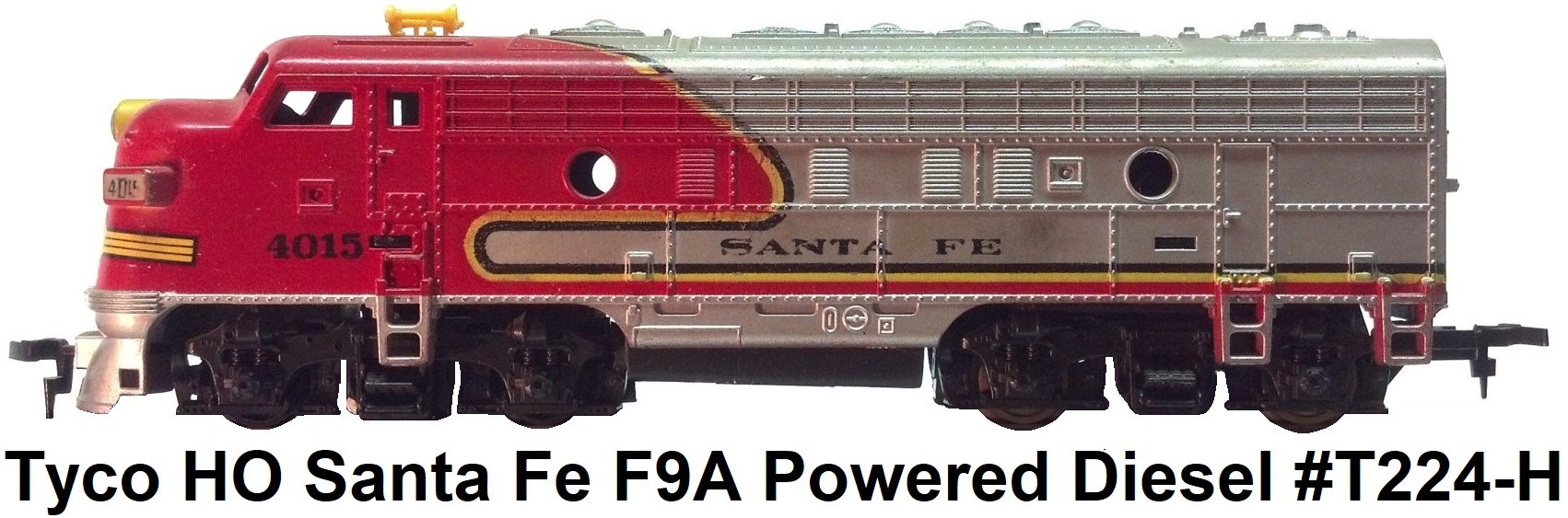 1970s Bachmann EMD F9 Diesel Locomotive HO Santa FE 307 for sale online 