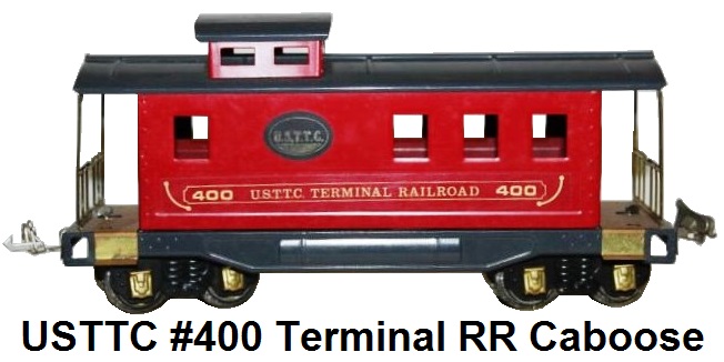 USTTC #400 Terminal Railroad Red Caboose 1977-78