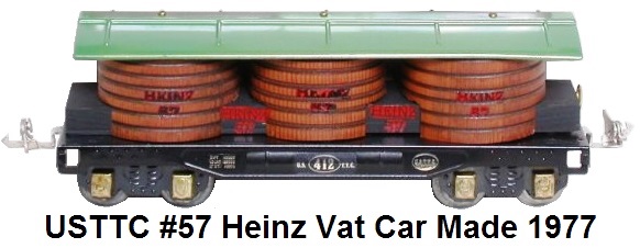 USTTC #57 Heinz vat car made 1977