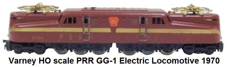 Varney HO scale PRR #5796 GG-1 Electric Locomotive circa 1970