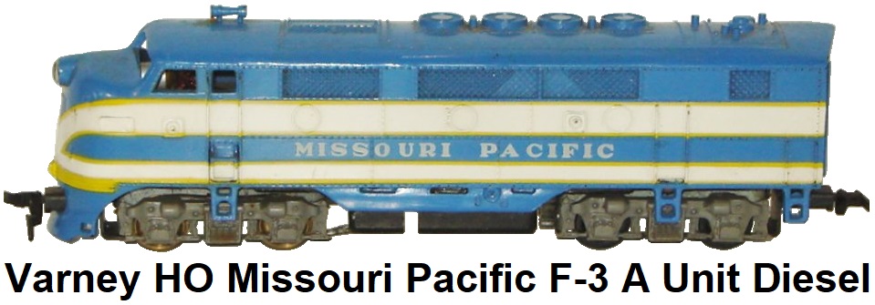 Varney HO F-3 Missouri Pacific Plastic A unit Diesel Loco power unit