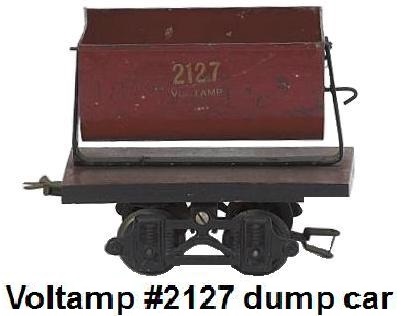 Voltamp 2 inch gauge #2127 dump car