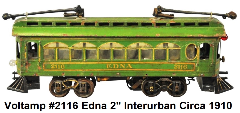 Voltamp #2116 'Edna' interurban tram circa 1910