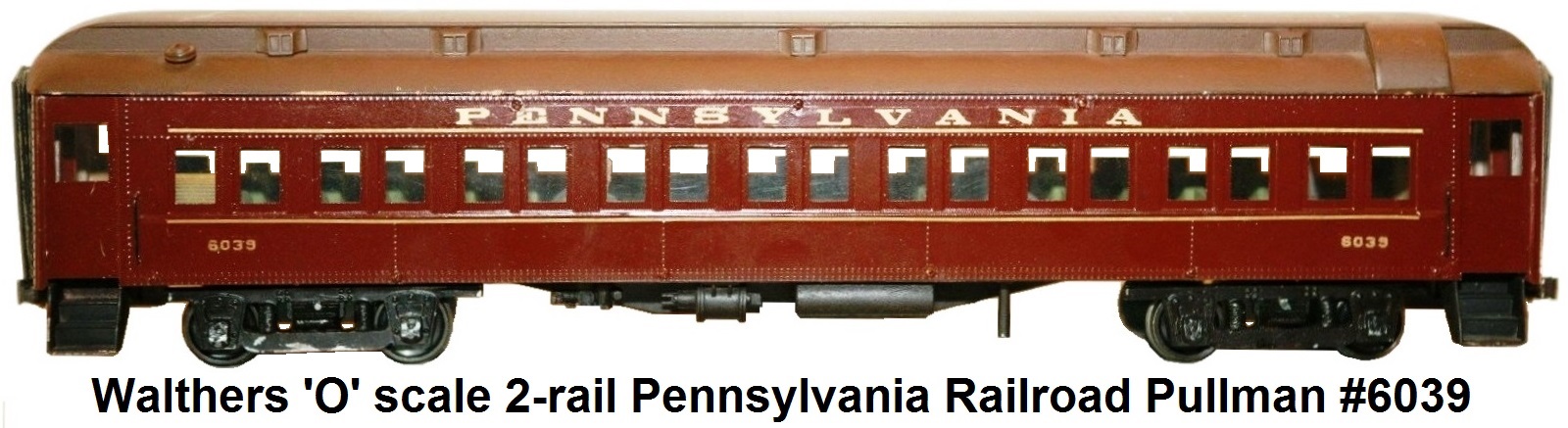 Walther's 'O' scale 2-rail Pennsylvania RR pullman