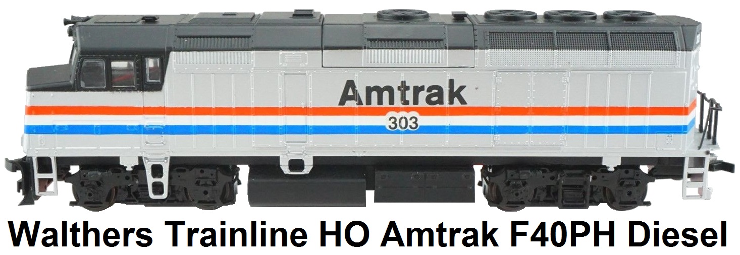 Walthers Trainline® HO scale Amtrak EMD F40PH Diesel Locomotive