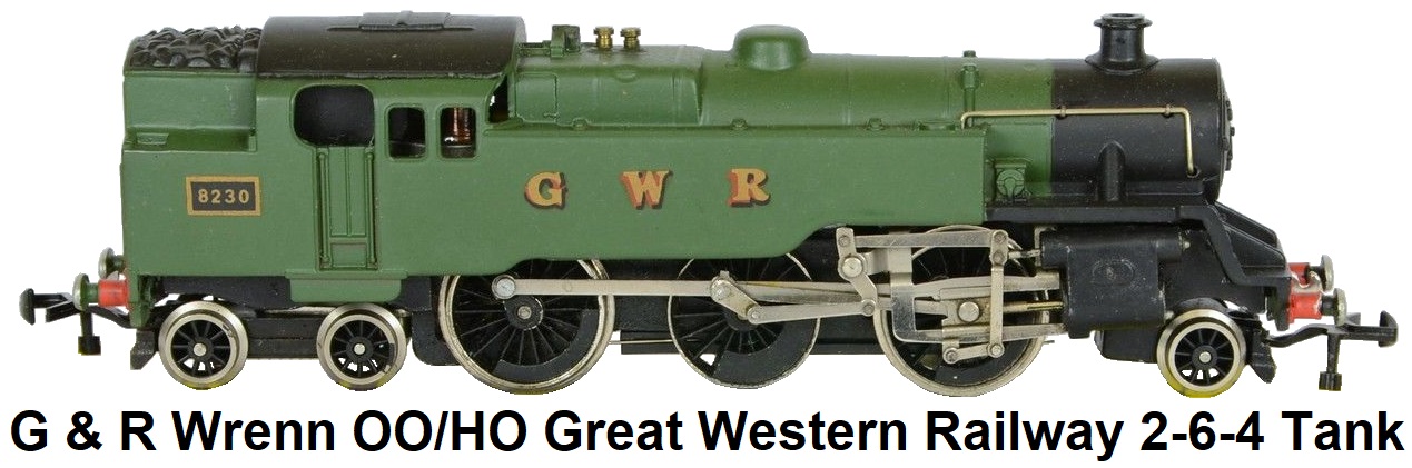 G & R Wrenn Railways OO/HO gauge GWR Great Western 2-6-4 Tank loco #8230