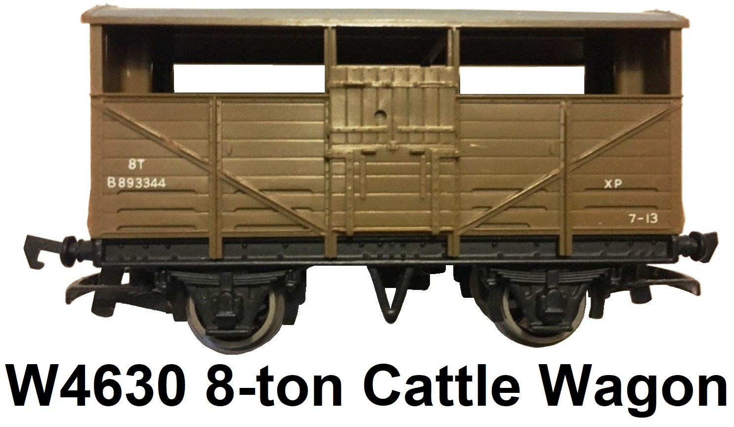 G & R Wrenn Railways OO/HO gauge W4630 8-ton Cattle Wagon #893344