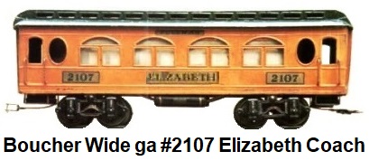 Boucher Wide gauge Elizabeth Coach from Voltamp design