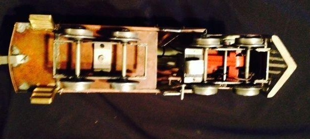 Grammes Standard gauge Copper locomotive/Combo car circa 1920